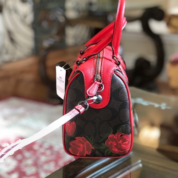 NWT Coach Mini floral Bennett&wristlet - Picture 8 of 8